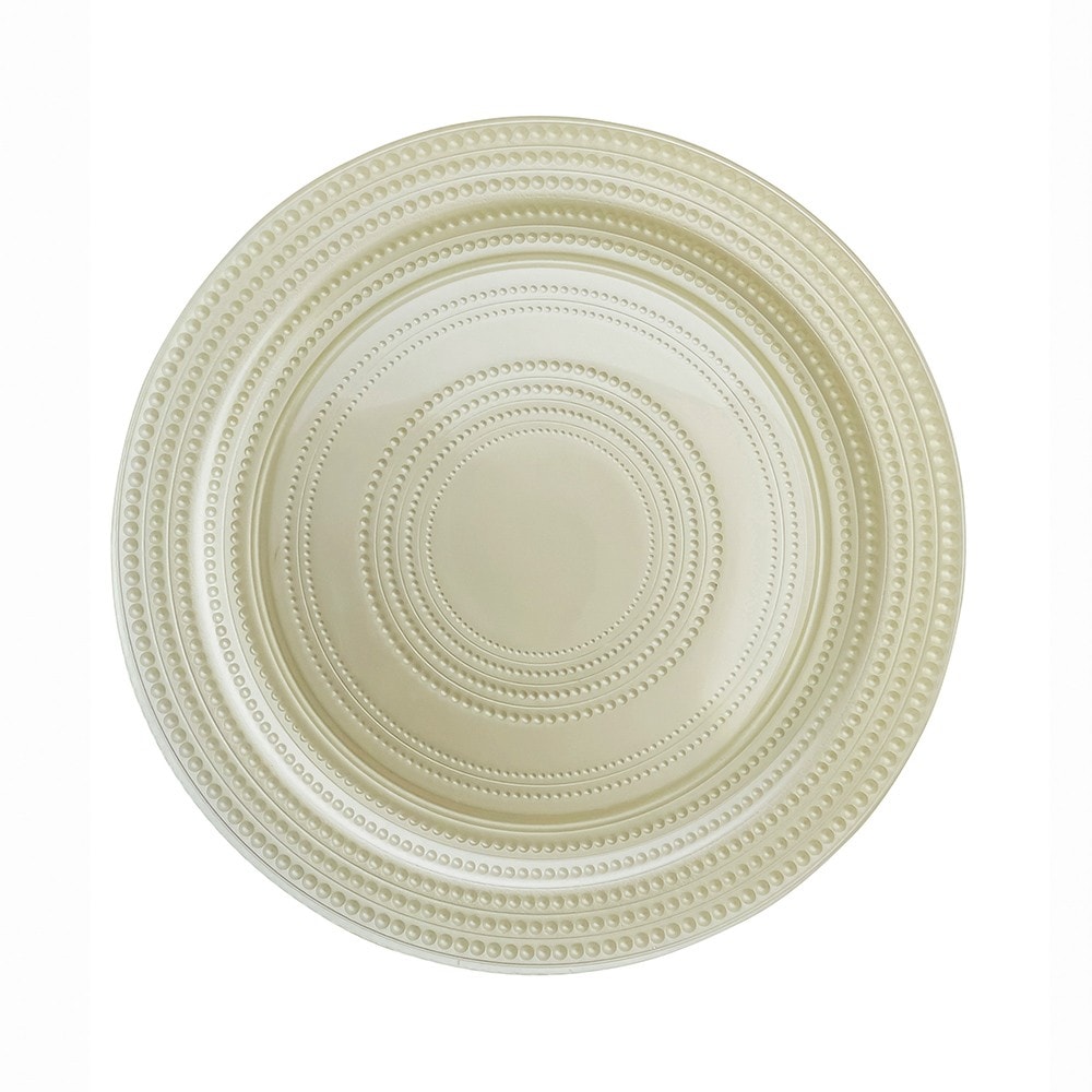 Pearl Dot Glass Charger