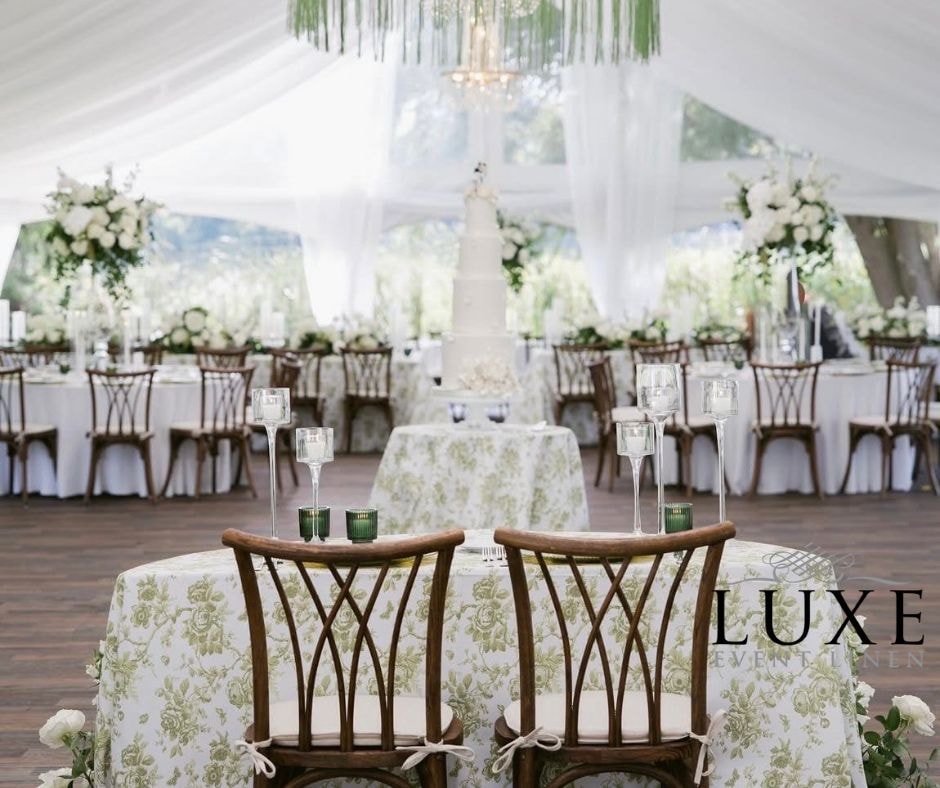 Styled event shoot with specialty chairs