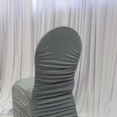 Silver Flair Chair Cover
