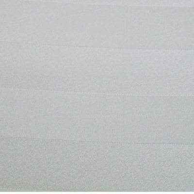 White Satin Stripe Linen